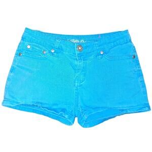 Beverly Hills Princess Turquoise Blue Shorts || 12 EUC